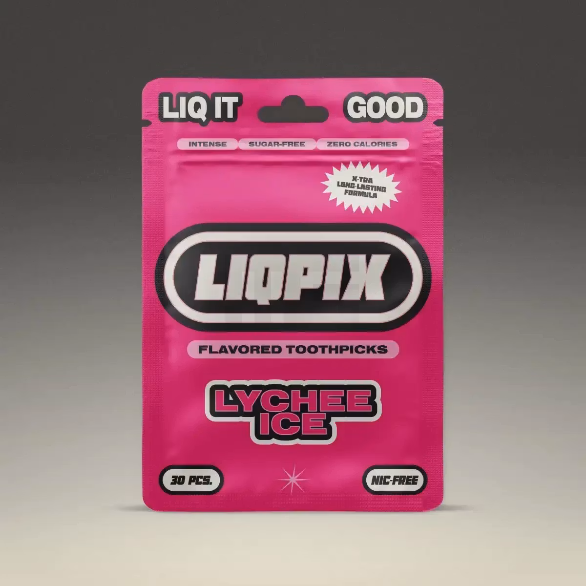 LiqPix Zahnstocher Lychee Ice 30 Stück