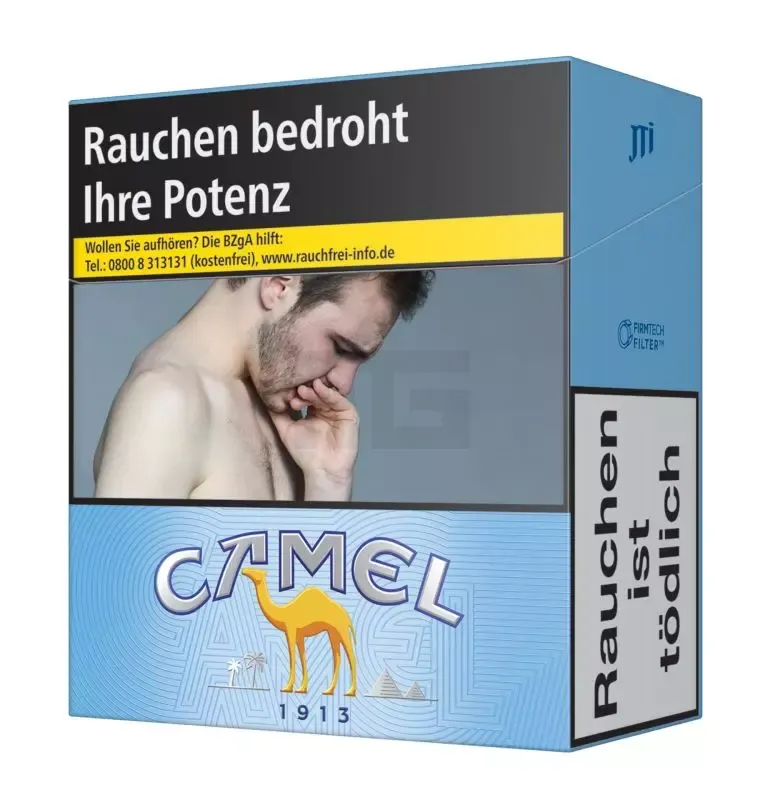 Camel - Blue | Paketgröße : BP 6XL (56 Stk.) Camel - Blue | Paketgröße : BP 6XL (56 Stk.)