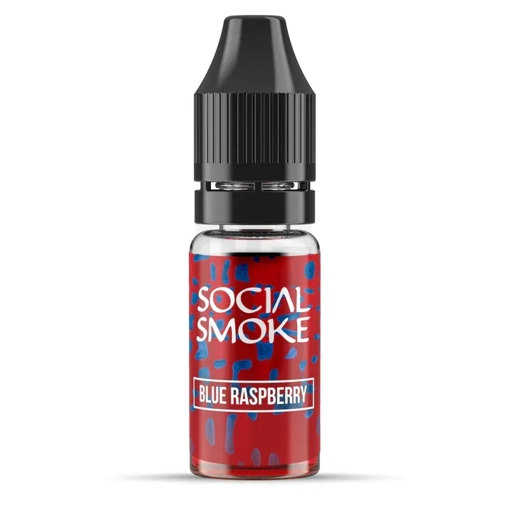 Social Smoke - Nikotinsalz Liquid - Blue Raspberry 10mg