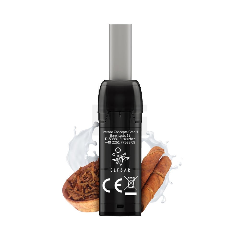 Elfbar - ELFA - Prefilled Pod - Filter Series - Cream Tobacco - 20mg - 2er Pack