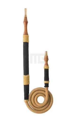 ath-shisha-schlauch-tradi-schwarz ATH - Traditioneller Hookah Schlauch - schwarz