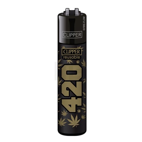 Clipper - Feuerzeug - 420 Collection - 4v4 - wiederverwendbar