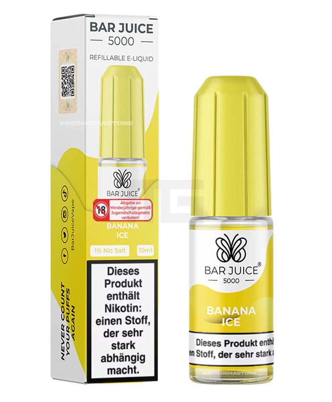 Bar Juice 5000 - Banana Ice - 10ml - 10mg