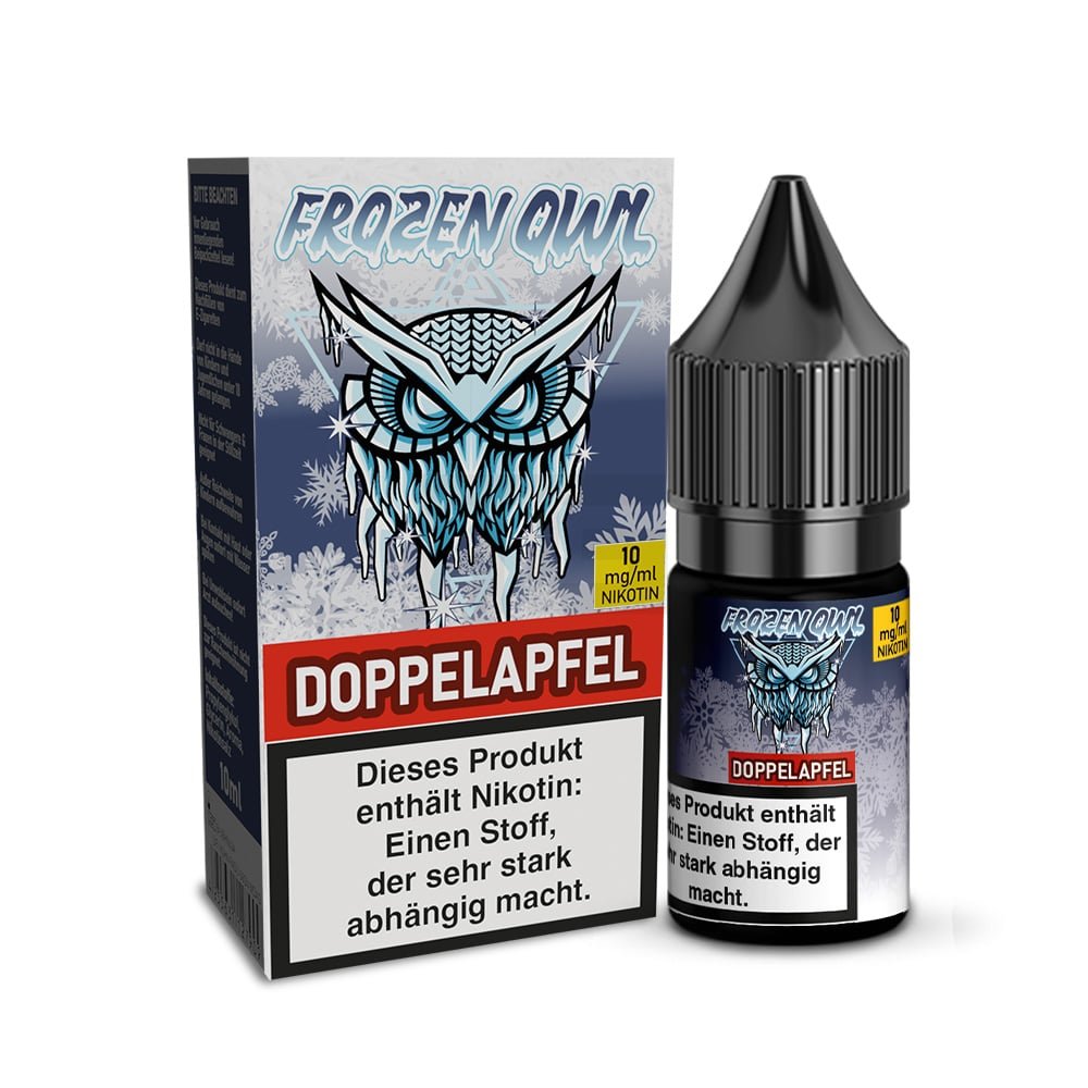 Frozen OWL - Nikotinsalz Liquid - 10ml - Doppelapfel - 10ml - 10mg