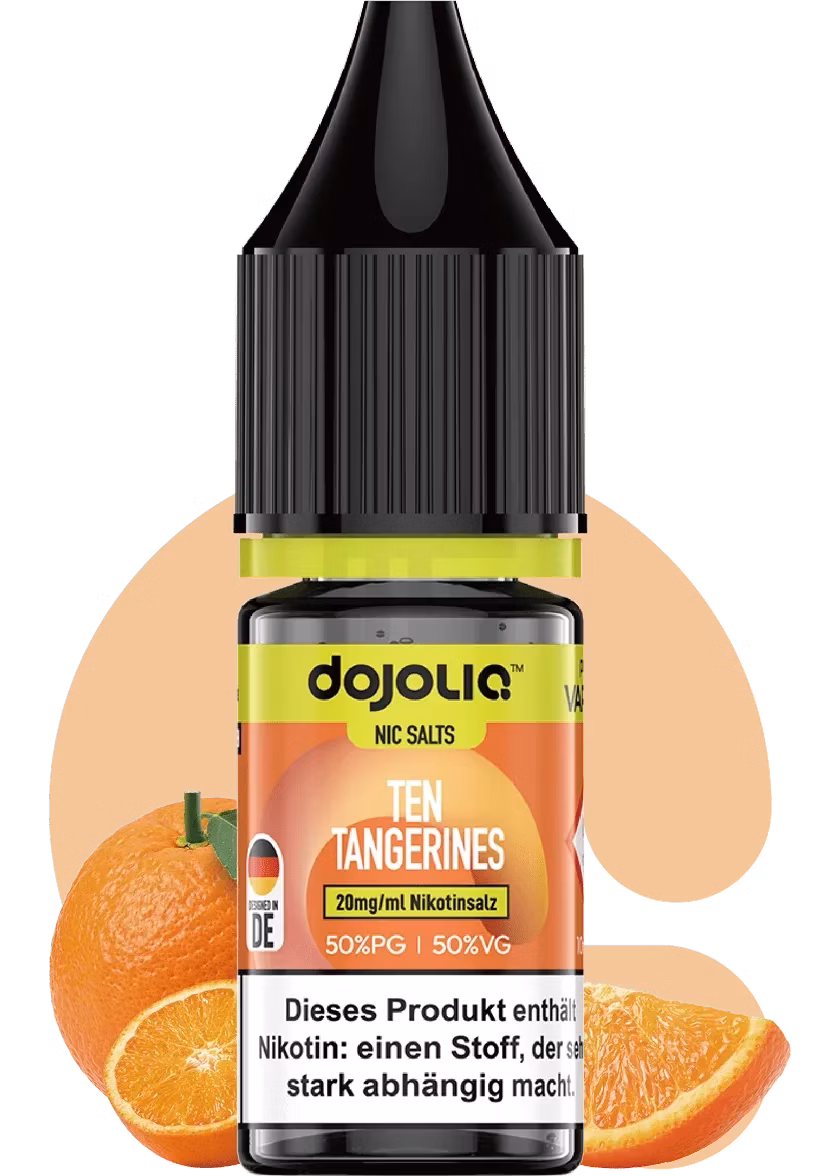 Vaporesso - Dojoliq - Nikotinsalz-Liquid - 10ml - Ten Tangerines - 20mg