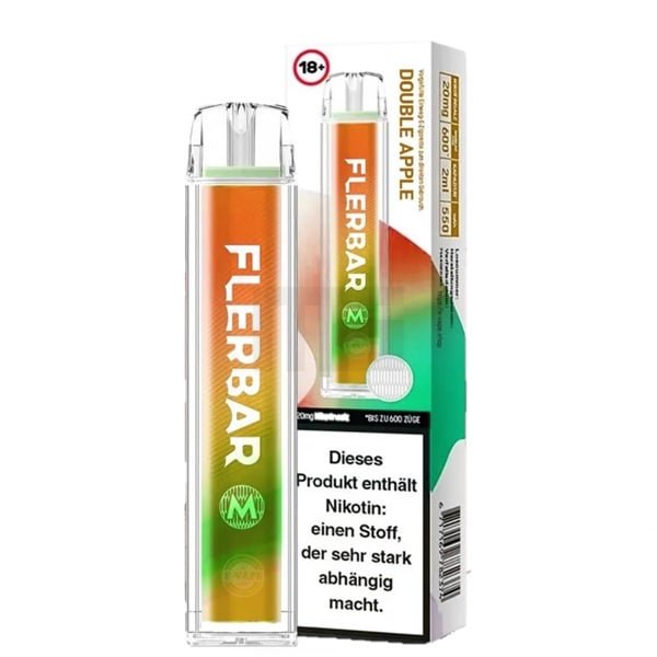 Flerbar - Einweg E-Zigarette - CP - Double Apple Flerbar - Einweg E-Zigarette - CP - Double Apple