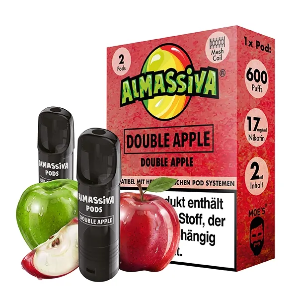 Al Massiva - Prefilled Pod - 2ml - 2er Pack - Double Apple
