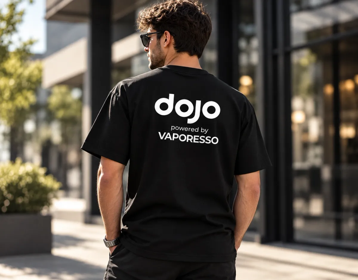 Vaporesso - Dojo - T-Shirt - Schwarz Vaporesso - Dojo - T-Shirt - Schwarz