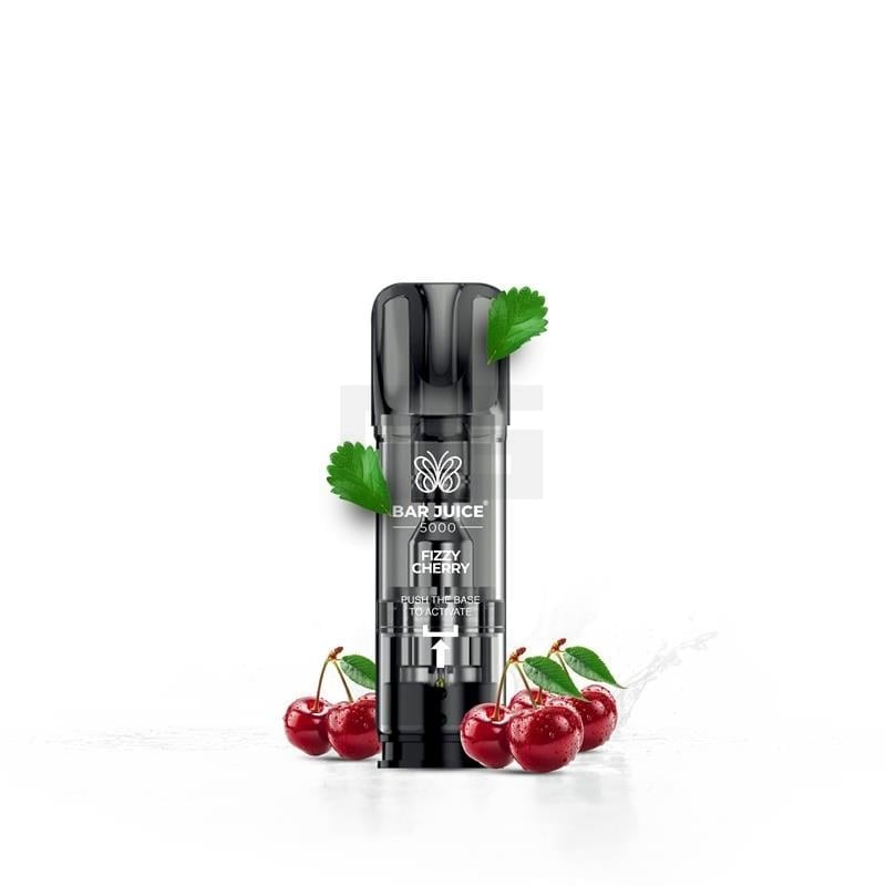Bar Juice - Prefilled Pods - 2ml - 2er Paket - Fizzy Cherry | Nikotinsalz-Stärke : 20mg