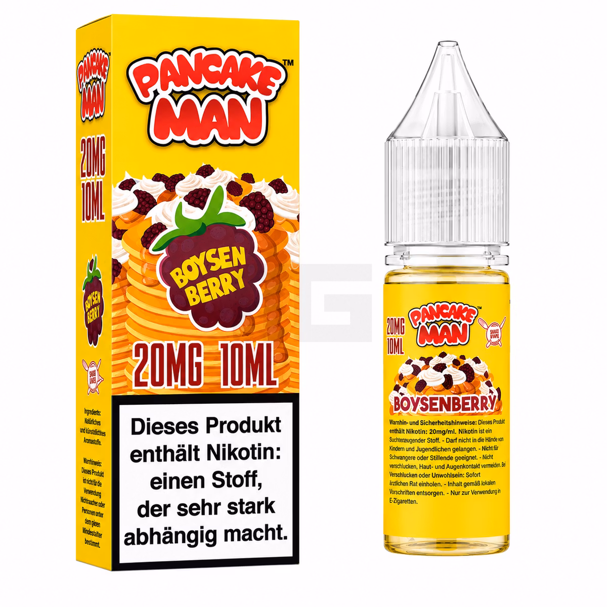 Pancake Man - Boysenberry - Nikotinsalz-Liquids - 10ml - 20mg