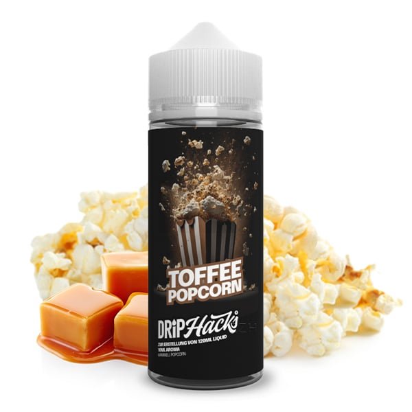 DRIP HACKS - Aromen 10ml - Toffee Popcorn DRIP HACKS - Aromen 10ml - Toffee Popcorn