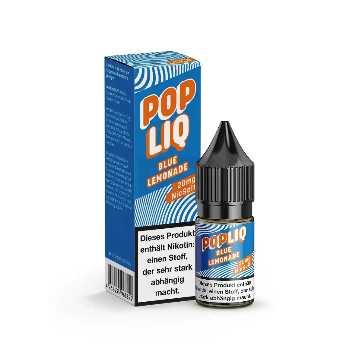 PopLiq Nikotinsalz-Liquid Blue Lemonade 10ml 20mg PopLiq Nikotinsalz-Liquid Blue Lemonade 10ml 20mg