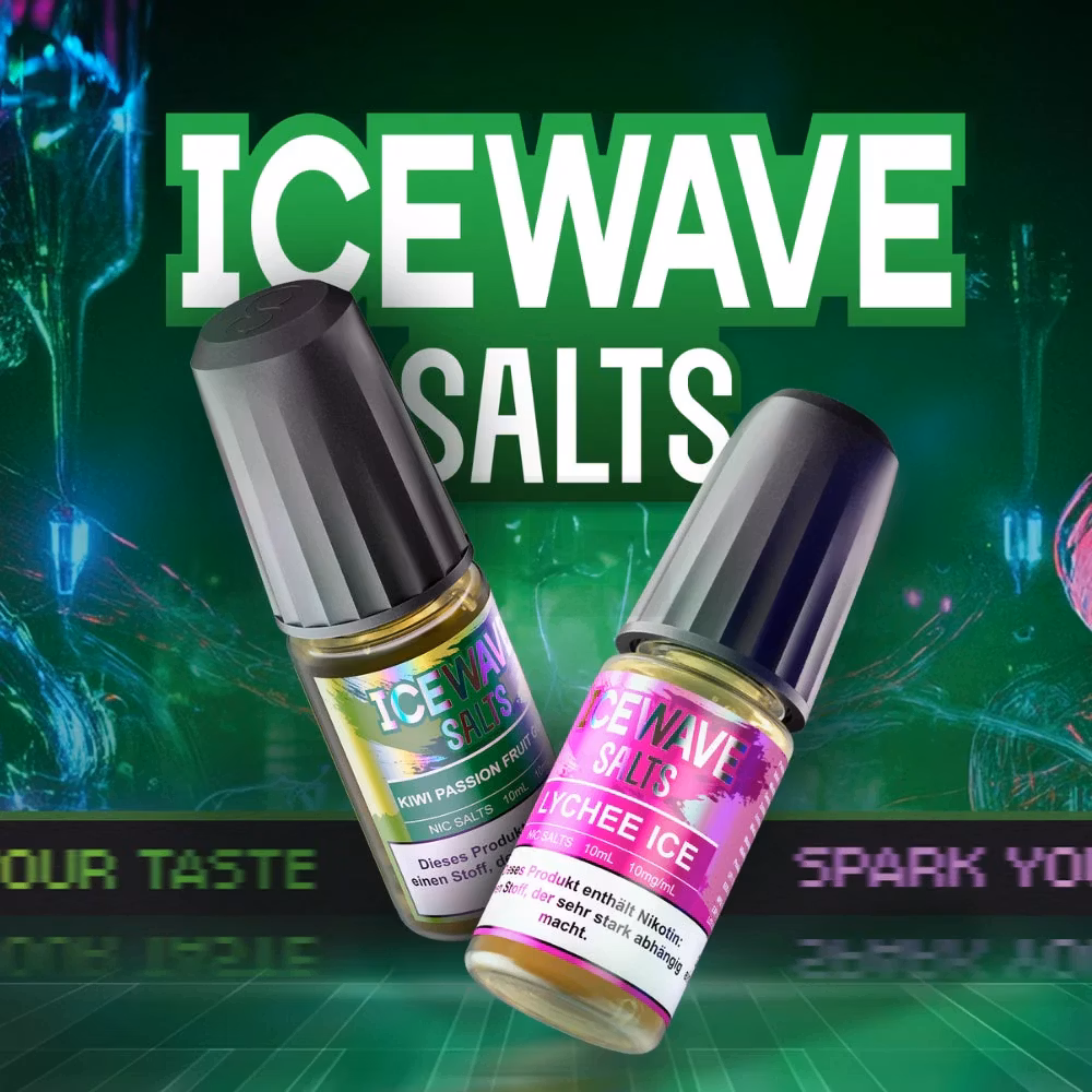 Icewave - Salts - Nikotinsalz-Liquid - Grape Ice - 10ml - 10mg
