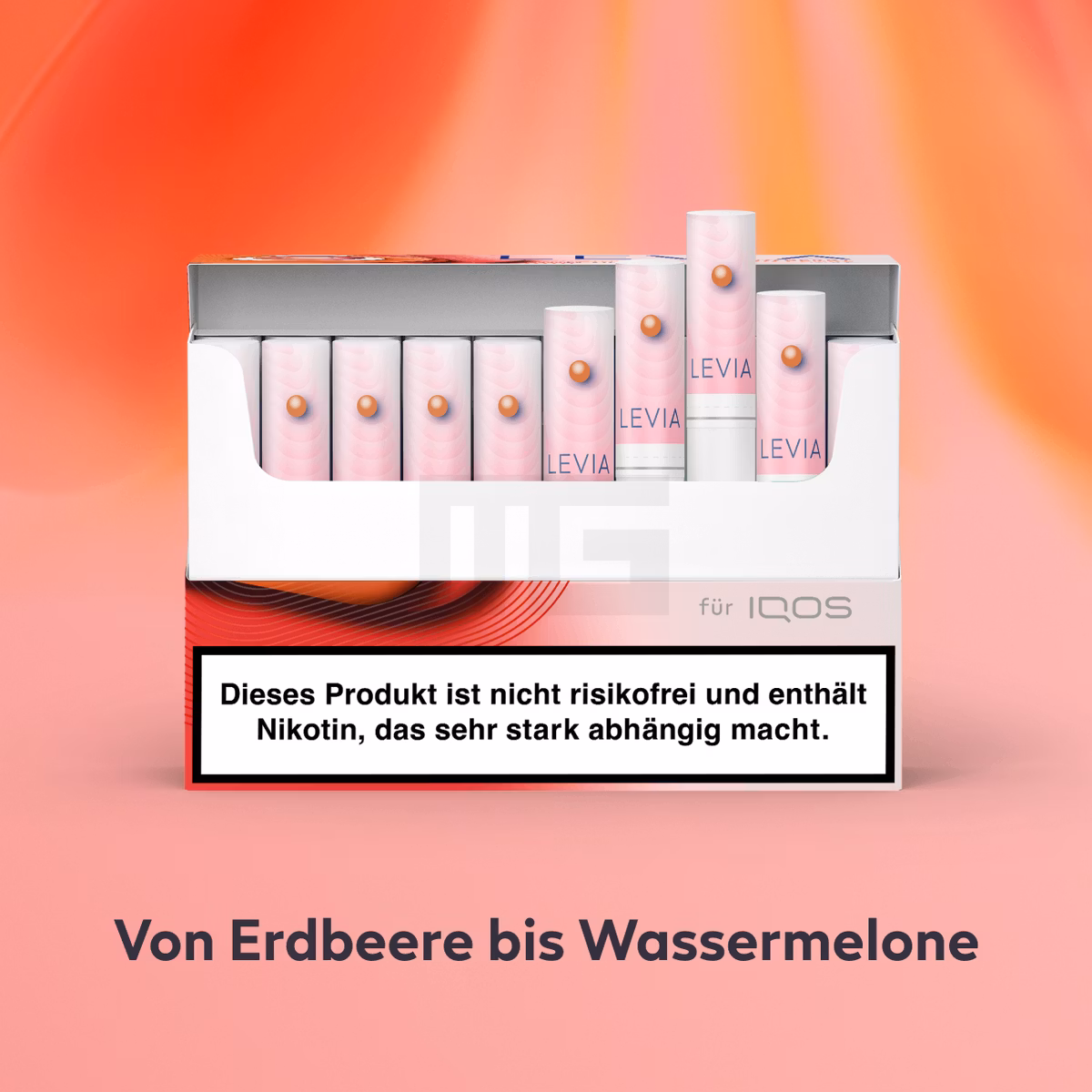 IQOS - LEVIA - Nikotinsticks - Strawberry with Watermelon Pearl