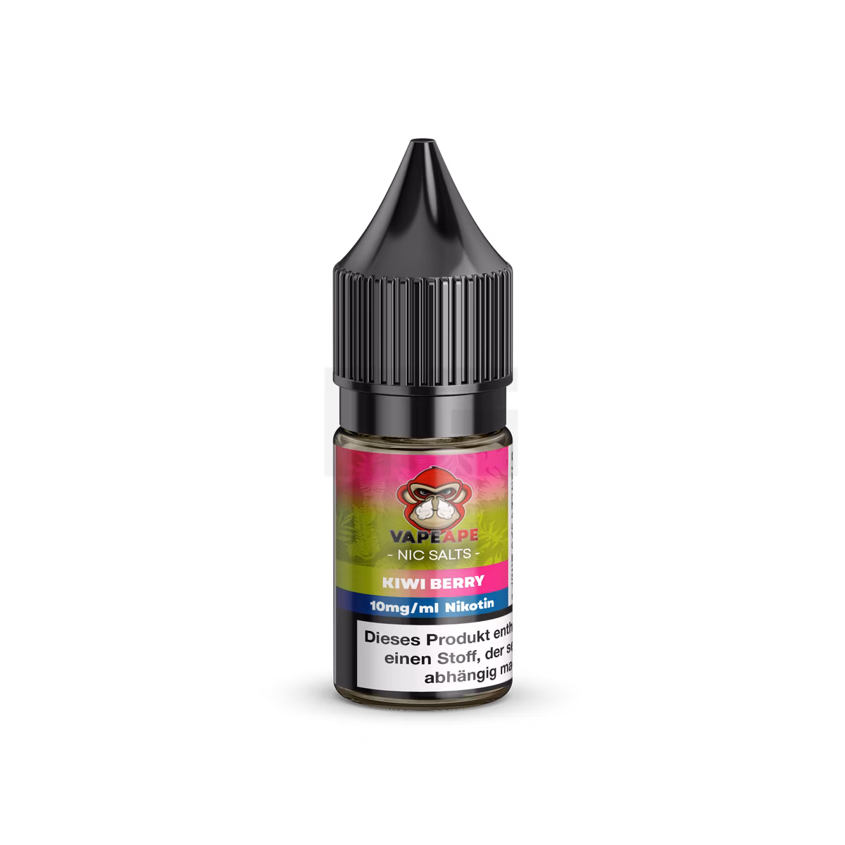 VapeApe - Nikotinsalz-Liquid - 10ml - Kiwi Berry | Nikotinsalz-Stärke : 10mg VapeApe - Nikotinsalz-Liquid - 10ml - Kiwi Berry | Nikotinsalz-Stärke : 10mg