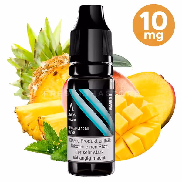 Adalya - Nikotinsalz Liquid - 10ml - Hawaii - 10mg Adalya - Nikotinsalz Liquid - 10ml - Hawaii - 10mg