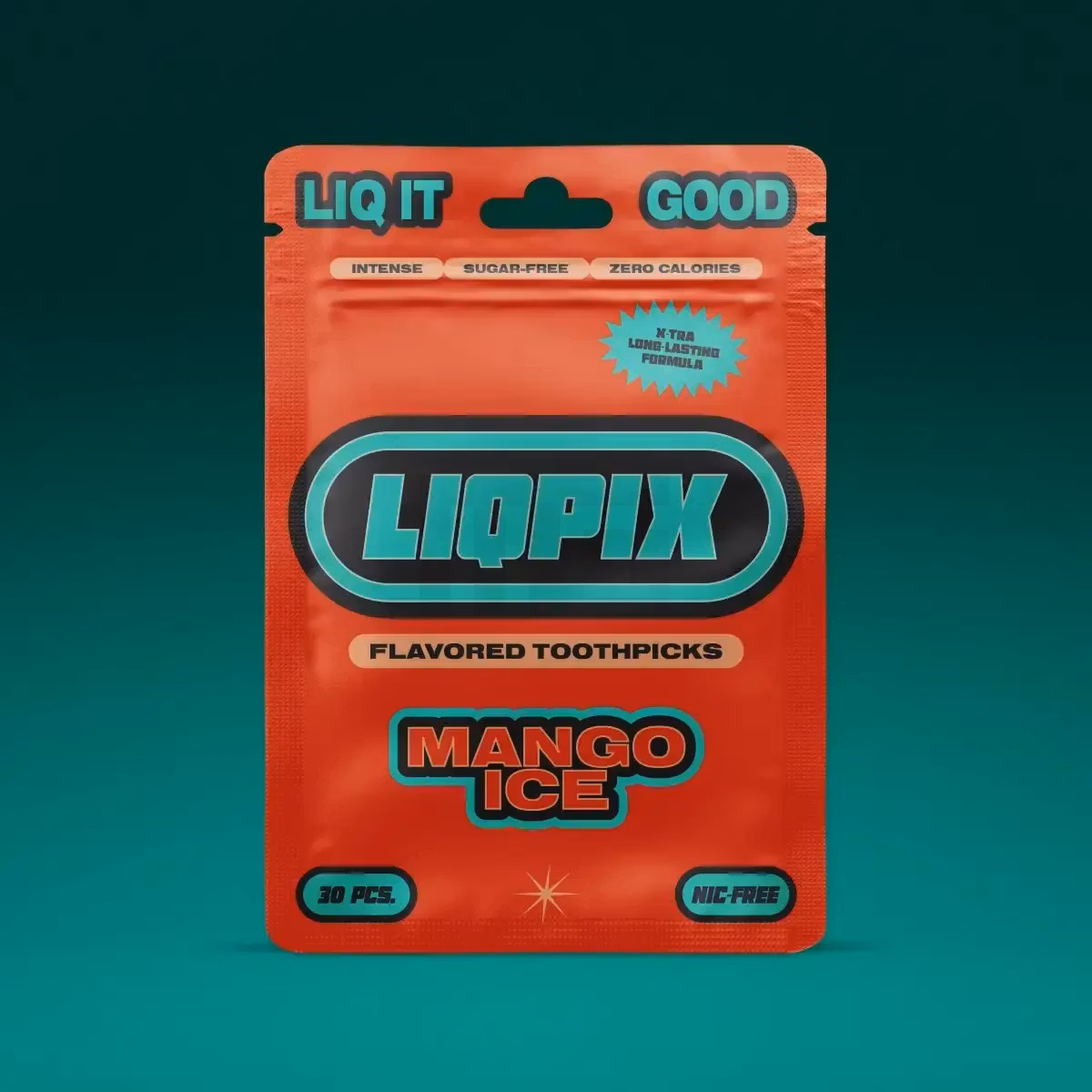 LiqPix Zahnstocher Mango Ice 30 Stück LiqPix Zahnstocher Mango Ice 30 Stück