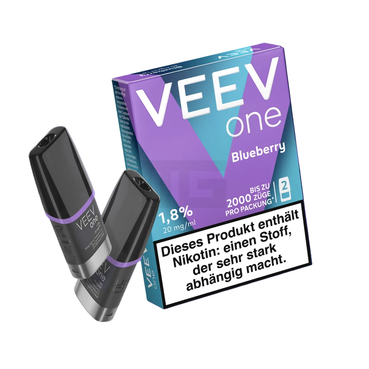 VEEV - ONE - Prefilled Pod - 2ml - Blueberry VEEV - ONE - Prefilled Pod - 2ml - Blueberry