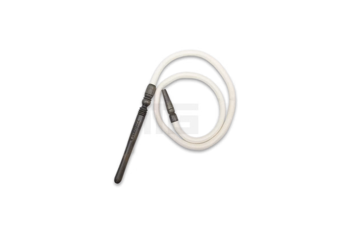 dampfbock-lederschlauch-torch-metall-grau Dampfbock - Lederschlauch Torch - Metall Grau