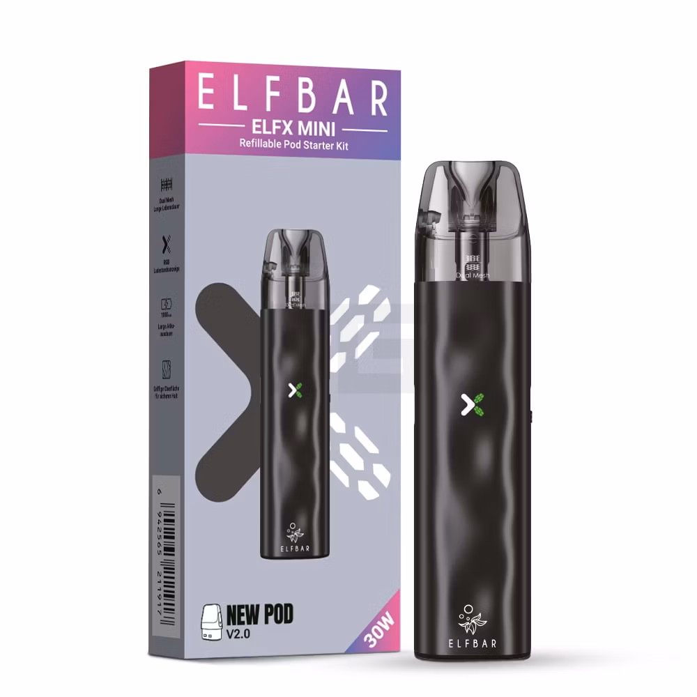 Elfbar - ELFX Mini - Pod Kit - Black
