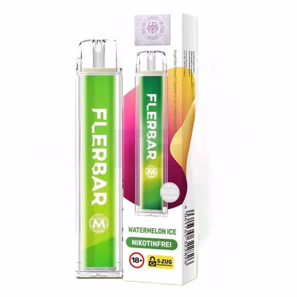 Nikotinfrei - Flerbar - Einweg E-Zigarette - Watermelon Ice - 0mg - CP  Nikotinfrei - Flerbar - Einweg E-Zigarette - Watermelon Ice - 0mg - CP