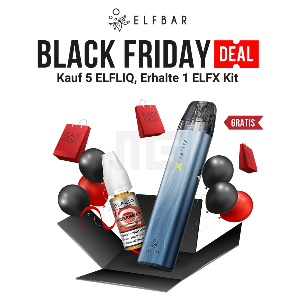 Elfbar 5+1 ELFLIQ ELFX - Black Week 2025