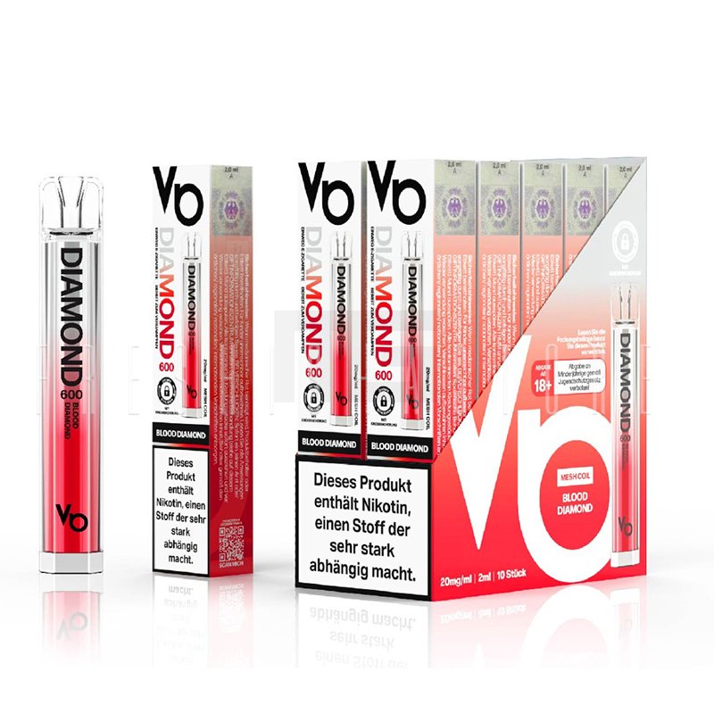 Vapes Bars - Diamond 600 - Einweg E-Ziagrette - Blood Diamond