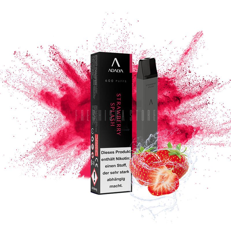 adalya-einweg-vape-e-zigarette-strawberry-splash-3 Adalya - Einweg E-Zigarette - Strawberry Splash