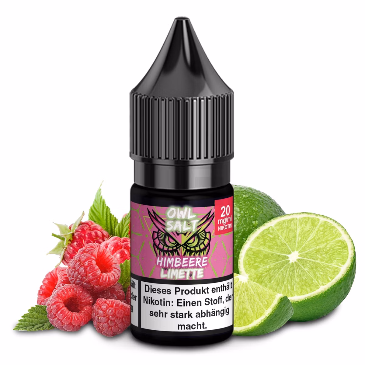 owl-salt-10ml-himbeere-limette-20mg OWL Salt - Himbeere Limette - Nikotinsalz Liquid - 10ml - 20mg