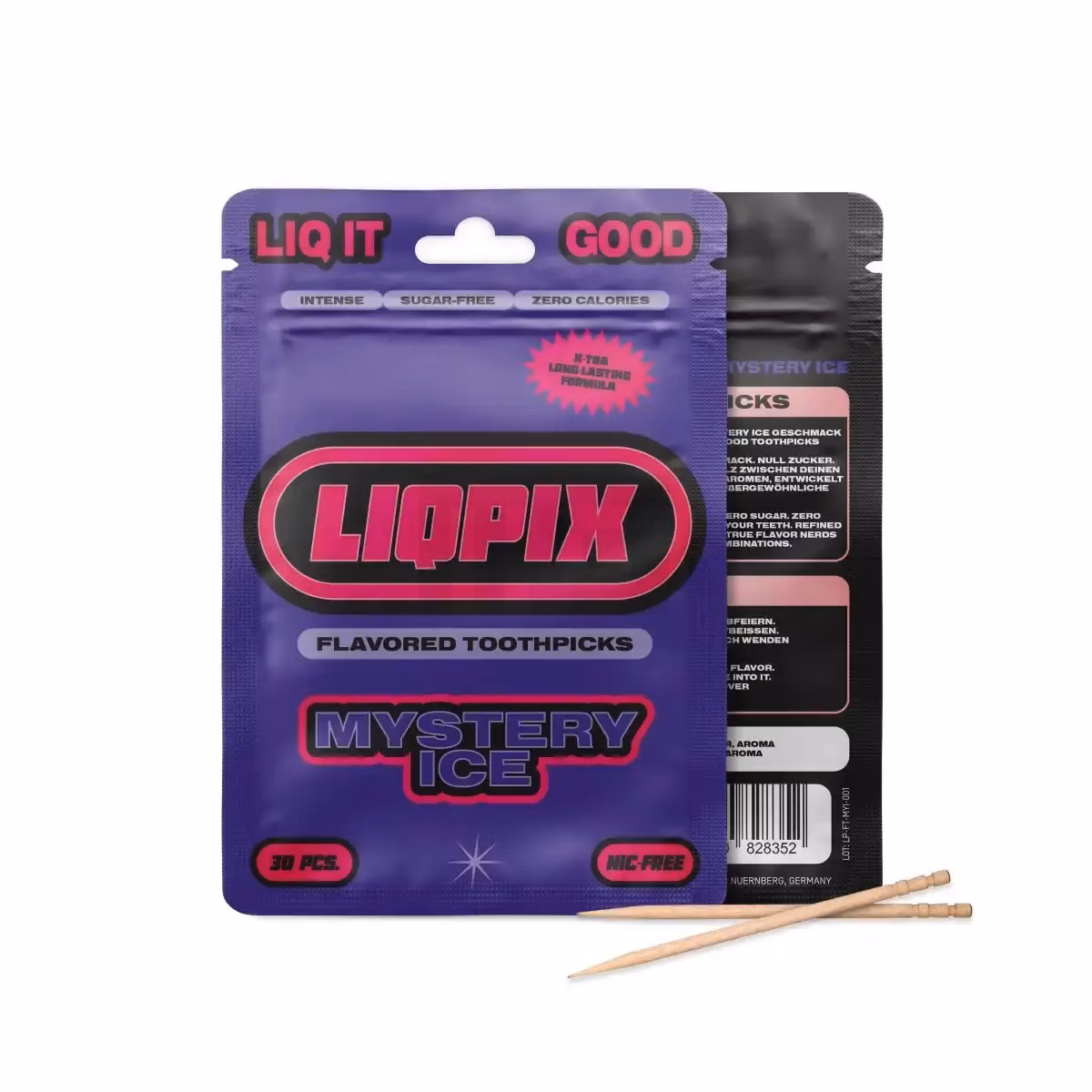 LiqPix Zahnstocher Mystery Ice 30 Stück LiqPix Zahnstocher Mystery Ice 30 Stück