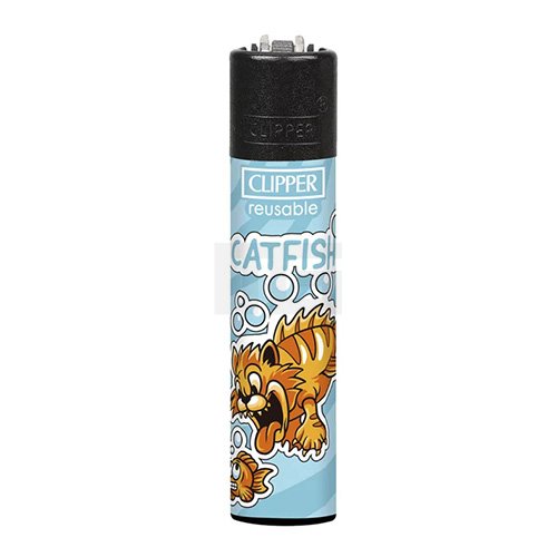 Clipper - Feuerzeug - Catz - 3v4 - wiederverwendbar