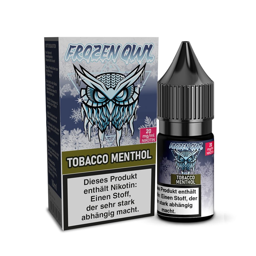 Frozen OWL - Nikotinsalz Liquid - 10ml - Tobacco Menthol - 10ml - 20mg Frozen OWL - Nikotinsalz Liquid - 10ml - Tobacco Menthol - 10ml - 20mg