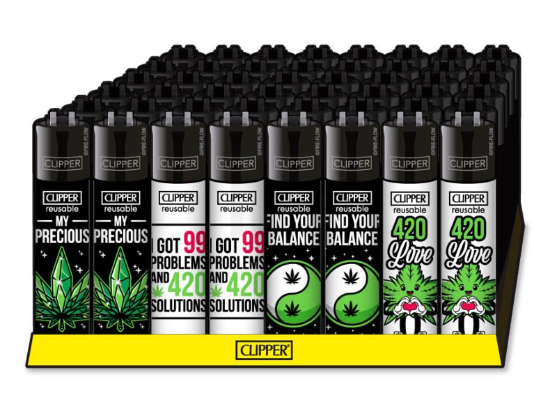 Clipper - Feuerzeug - Weed Slogan - My Precious - 1v4 - wiederverwendbar