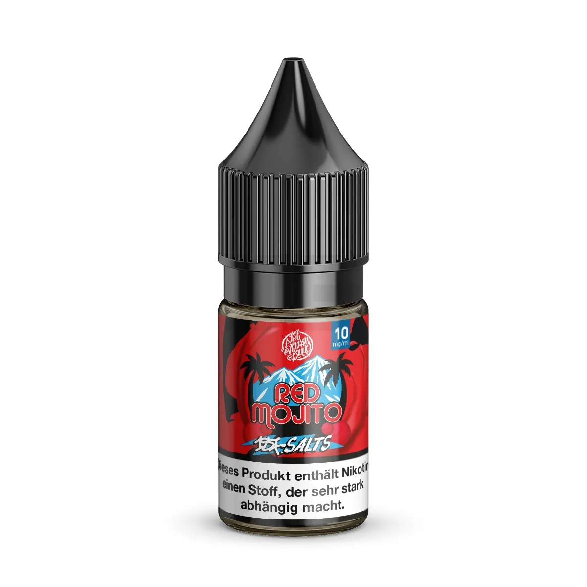 187 Straßenbande - Nikotinsalz-Liquids - 10ml - Red Mojito | Nikotinsalz-Stärke : 10mg | Paketgröße : 1er Packung
