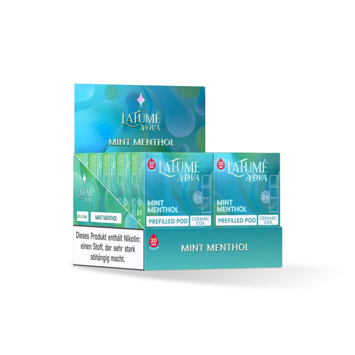 La Fume Nova - Prefilled Pods - 20mg - Mint Menthol