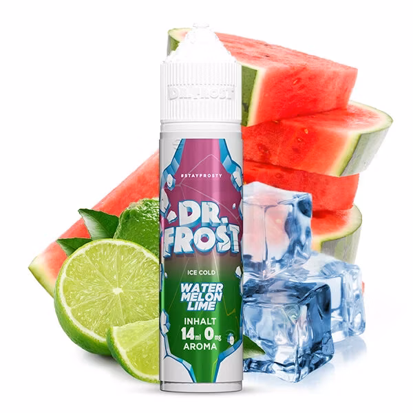 Dr-Frost-ice-cold-Watermelon-lime-14ml-Aroma-Steuerbanderole Dr-Frost-ice-cold-Watermelon-lime-14ml Aroma-Steuerbanderole