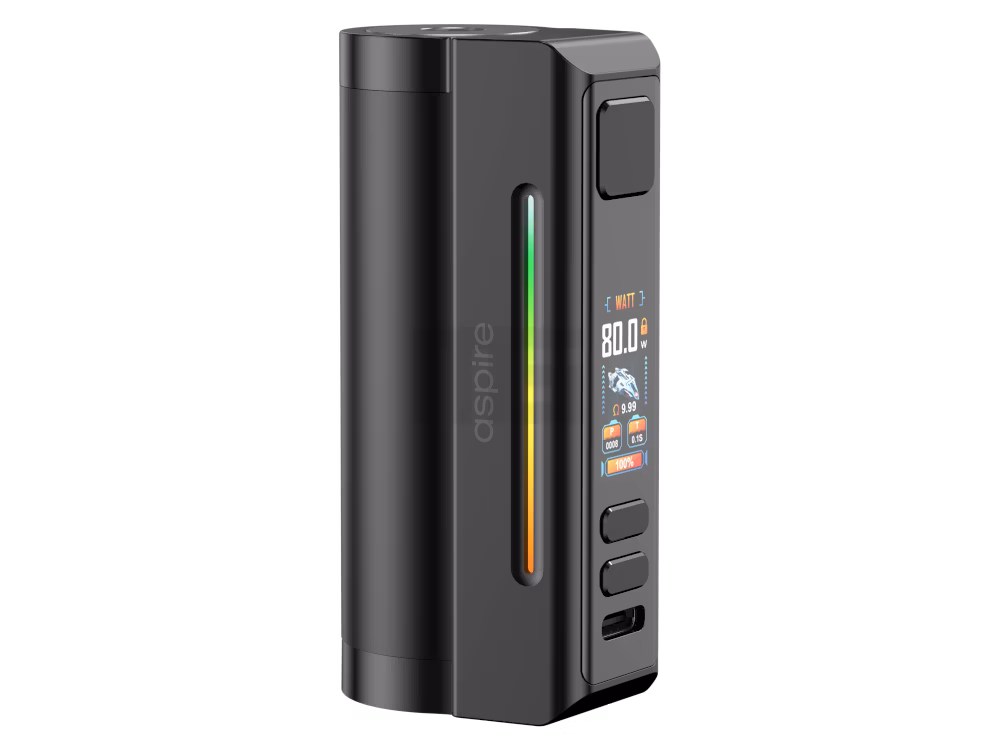 Aspire - Zelos M80 - Akkuträger - 2600 mAh - Schwarz | Paketgröße : 1er Packung