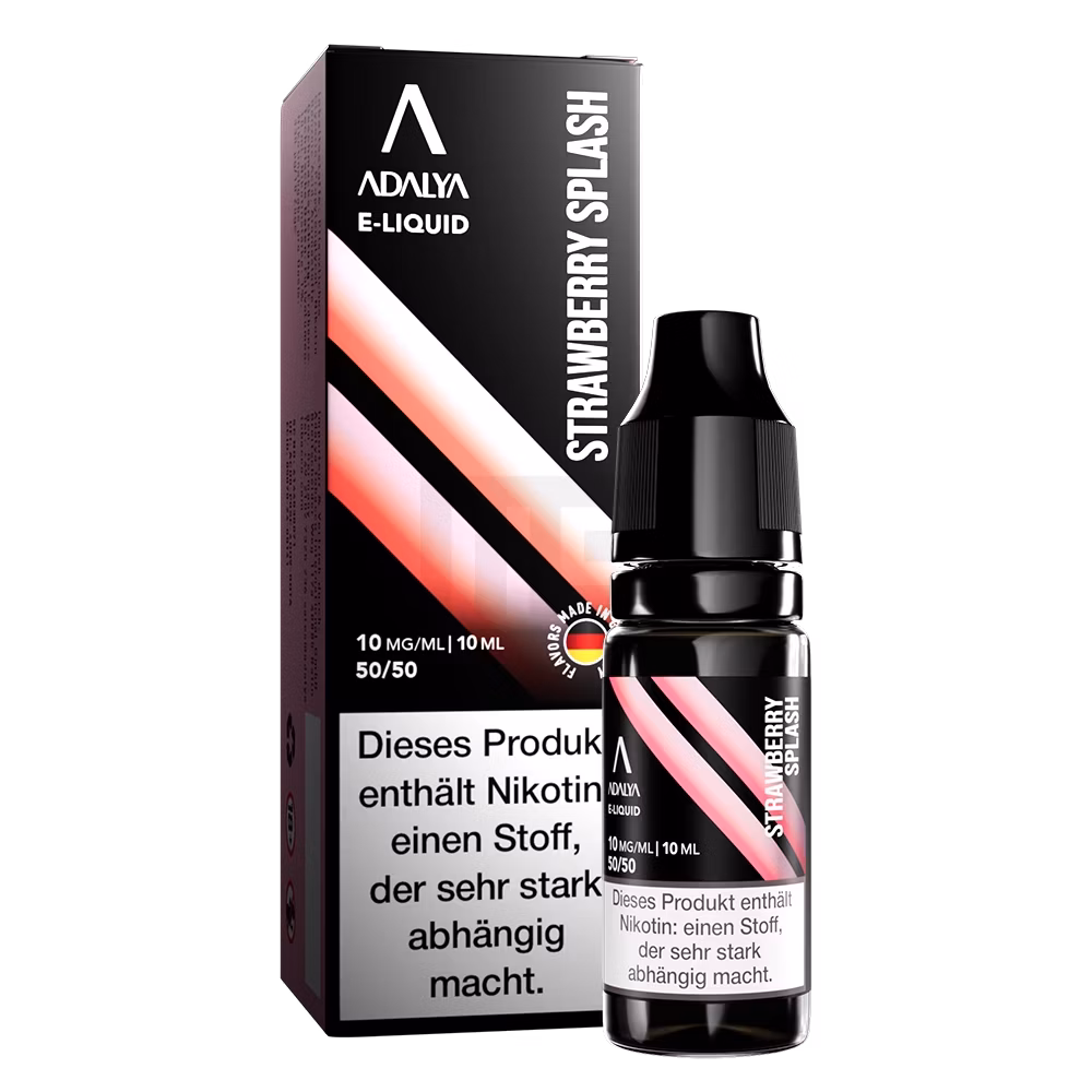 Adalya - Nikotinsalz Liquid - 10ml - Strawberry Splash - 10mg Adalya - Nikotinsalz Liquid - 10ml - Strawberry Splash - 10mg
