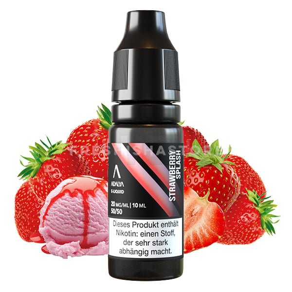 adalya-strawberry-splash-10ml-20mg-1 Adalya - Nikotinsalz Liquid - 10ml - Strawberry Splash - 20mg
