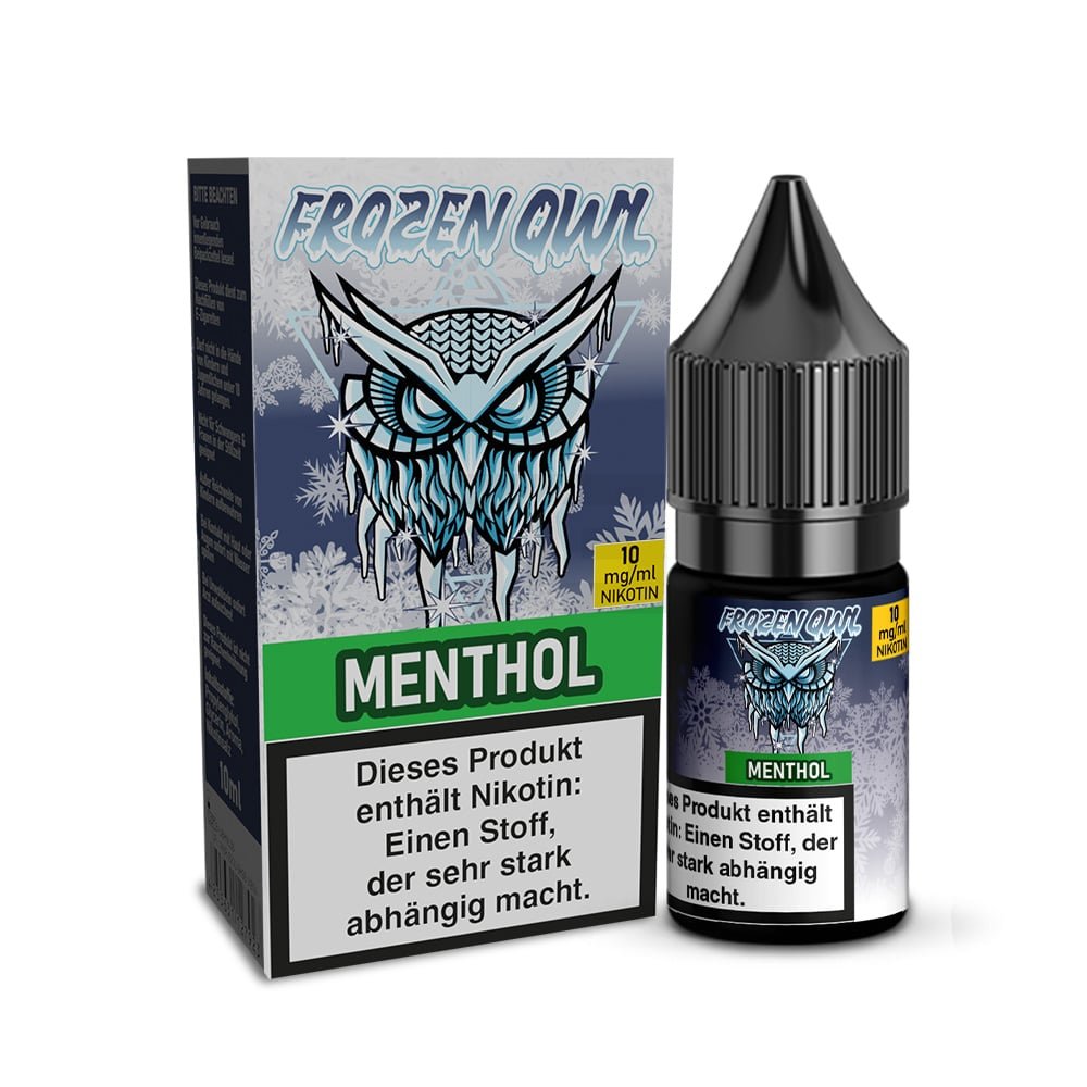 Frozen OWL - Nikotinsalz Liquid - 10ml - Menthol - 10ml - 10mg Frozen OWL - Nikotinsalz Liquid - 10ml - Menthol - 10ml - 10mg