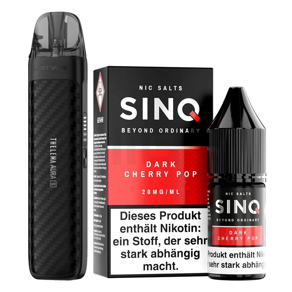 Lost Vape - Thelema Aura S + SINQ - Starter Kit Lost Vape - Thelema Aura S + SINQ - Starter Kit