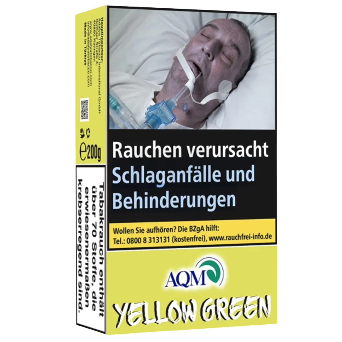 AQM Tobacco - 200g - Yellow Green