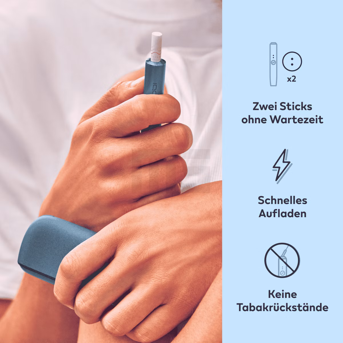 IQOS - ILUMA - Kit - Azure Blue (EOL)