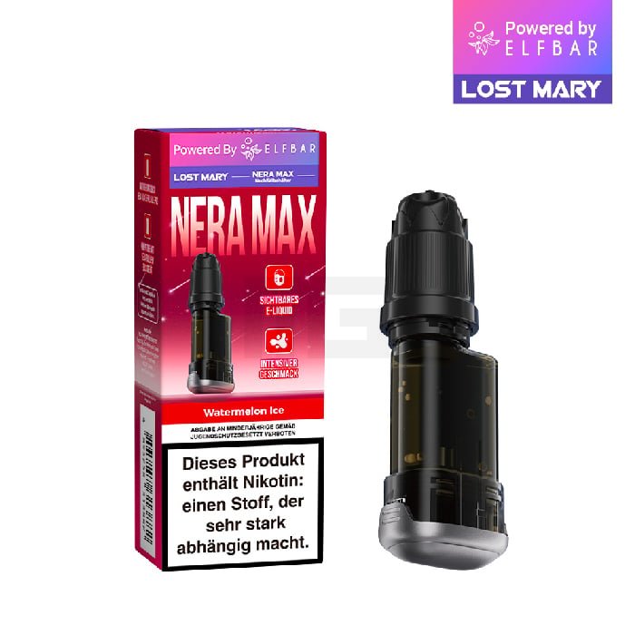 Lost Mary - Nera Max - Nachfülltank - Watermelon Ice