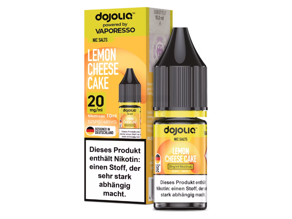Vaporesso - Dojo - Nikotinsalz-Liquid - 10ml - Lemon Cheese Cake - 20mg