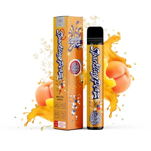 Nikotinfrei - 187 Straßenbande - Einweg E-Zigarette - Sparkling Peaz - CP