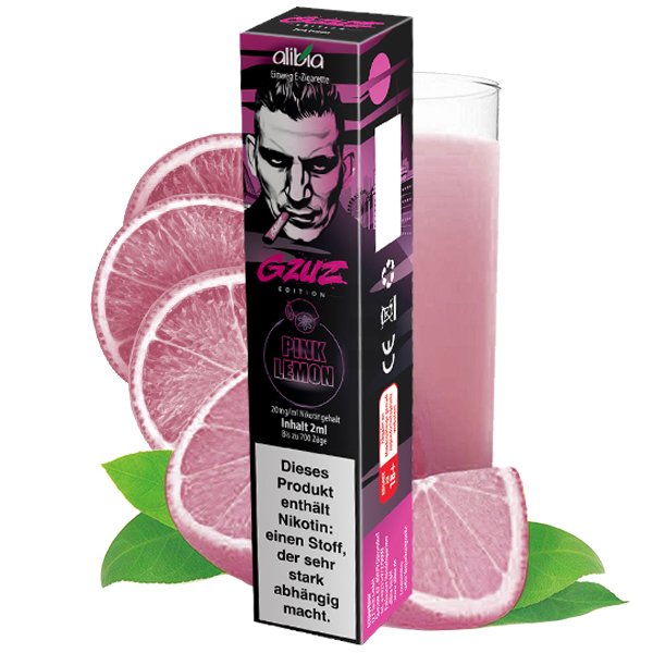 Alibia - GZUZ Einweg E-Zigarette - Pink Lemonade