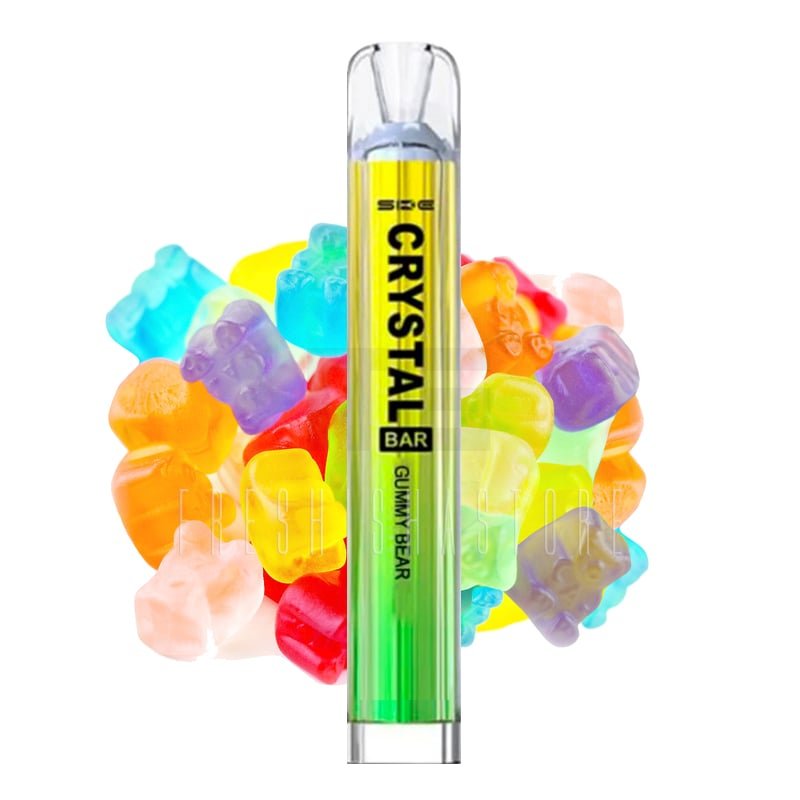 crystal-bar-ske-einweg-ezigarette-gummy-bear SKE Crystal Bar - Einweg E-Zigarette - Gummy Bear