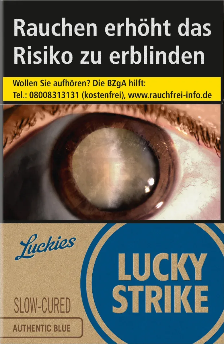 Lucky Strike - Authentic Blue | Paketgröße : Original (20 Stk.)