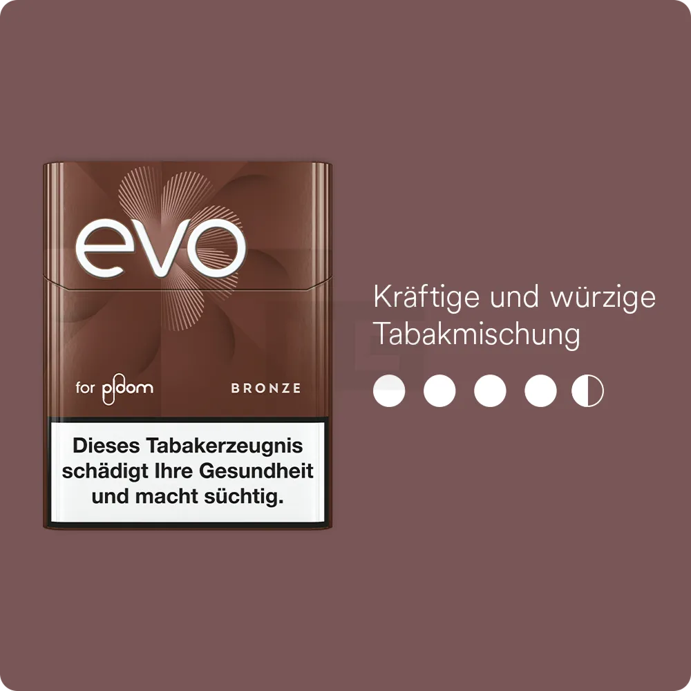 Ploom - EVO - Tabaksticks - Bronze